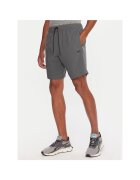 Reebok Pantaloni sport barbati gri - scurti