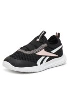 Reebok Pantofi copii - plasa - detalii aurii - negru - tesatura