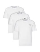 Reebok Set de 3 tricouri barbati - Alb - 100% bumbac