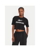 Reebok Tricou sport dama negru - bumbac