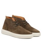 Replay Tenisi barbati Mil Green 039 - piele naturala - maro