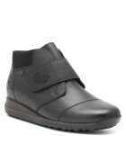 Rieker Botine negre din piele naturala - Negru