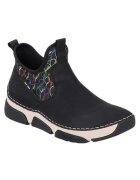 Rieker Ghete casual - dama - ANTISTRESS - 45957-00 negru - piele ecologica - Negru