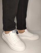 Rieker Pantofi Sport Barbati U1902-80 Albi - Alb - Alb