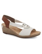 Rieker Sandale dama - alb - sintetic -