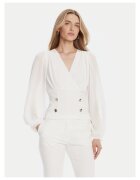 Rinascimento Bluza dama - alba - cu decolteu