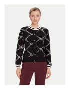 Rinascimento Cardigan dama - negru - material sintetic -