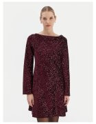 Rinascimento Rochie de cocktail dama visiniu - fabrica de calitate