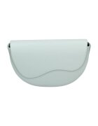 Roberta Rossi Geanta crossbody de piele - Albastru deschis