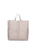 Roberta Rossi Rucsac de piele cu aspect texturat 27165 - Gri deschis
