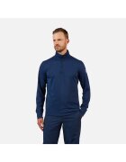 Rossignol Bluza sport MID LAYER STRETCH - cu fermoar - pentru barbati - albastru inchis - Albastru inchis