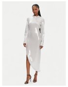 Rotate Rochie de cocktail pentru femei argintie