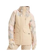Roxy Geaca de snowboard si ski impermeabila - respirabila - bej - poliester - pentru femei
