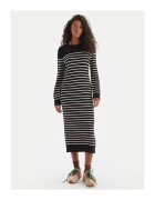 Roxy Rochie tricotata de dama - neagra - 52% viscoza - 28% poliester - 20% nailon