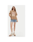 Roxy Tricou dama ERJZT05912-CZU0 - Bumbac - Maro - Maro