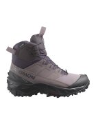 Salomon Ghete impermeabile pentru drumetii CrossTrak Powder - Negru/Grej