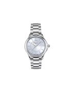 Salvatore Ferragamo Ceas analogic mecanism quartz - sticla safir/inox - argintiu - 32x9mm