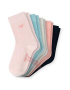 Schiesser Set de sosete lungi cu model - 10 perechi - Roz/Albastru