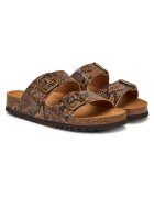 Scholl Papuci dama Josephine - piele ecologica - maro -