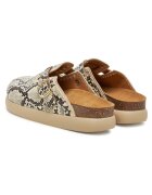 Scholl Saboti dama - model Noelle Chunky - piele ecologica - Off White