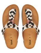 Scholl Slapi dama - piele naturala - alb
