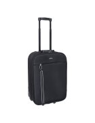 Seagull Troler de cabina SG 778 - poliester - bagaj de mana - 55x36x17 cm - 2 roti - negru