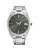 Seiko Ceas barbatesc Quartz Argintiu - 54769 - Verde