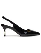 Sergio Bardi Sandale dama - cu toc - piele naturala - negru