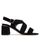 Sergio Bardi Sandale dama - WYL4146-1Z-SB - piele naturala - negru