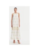 Simona Corsellini Rochie de vara dama P25CPAB02601 - Bumbac/Poliester - Alb - Alb