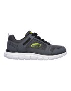Skechers Pantofi cu insertii de piele pentru fitness Track-Knockhill - Gri