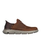 Skechers Pantofi Garza-Gervin Slip-Ins cu logo discret - Maro scortisoara