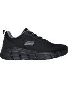 Skechers Pantofi sport Bobs B Flex Icy Edge negri pentru bărbați - cu șireturi - 118109-BBK