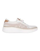 Skechers Pantofi sport cu aspect tricotat Wilshire Bellevue - Alb murdar/Bej deschis