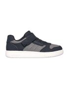 Skechers Pantofi sport cu velcro Quick Street - Negru/Maro taupe