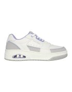 Skechers Pantofi sport de piele Uno Court - Alb/Gri