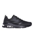 Skechers Pantofi sport de plasa cu garnituri de piele ecologica Tres-Air Uno - Onyx Black