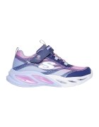 Skechers Pantofi sport S-Lights Cosmic Glow cu LED-uri - Albastru inchis/Roz pastel/Alb optic