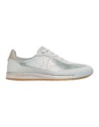 Skechers Pantofi sport SKX 92 Perfectly cu garnituri din piele intoarsa stralucitoare - Gri cenusiu/Argintiu