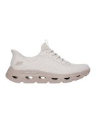 Skechers Pantofi sport slip-ins Bobs Arc Waves - Maro taupe/Bej deschis