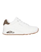 Skechers Pantofi sport wedge cu segmente cu animal print Uno Jungle Nite
