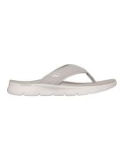 Skechers Papuci flip-flop wedge Go Walk Flex Holly - Maro taupe deschis