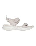 Skechers Sandale cu velcro Vapor Foam - Alb fildes