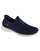 Skechers Sneakers - Go Walk 6 Fabulous View Slip-ins 124569-NVY - Albastru marin - Albastru