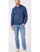 Slim Blugi bărbați Wrangler W36 albastru - croial - Albastru