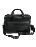 sOliver Geanta barbati din piele pentru laptop SL46 DUNE - neagra
