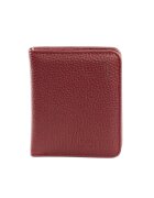 sOliver Portofel SW49 piele naturala visiniu 10 -5x9 cm
