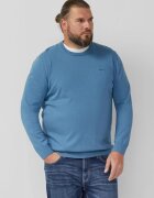 sOliver Big Sizes Pulover barbati cu decolteu la baza gatului - Albastru - Albastru