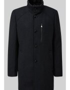 sOliver BLACK LABEL Palton barbati din amestec de lana - cu dubla inchidere - Bleumarin inchis - Bleumarin inchis