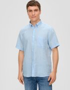 sOliver Camasa barbati cu maneca scurta din 100% in